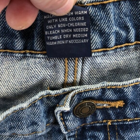 Full Blue Mens Jeans 38x30 Relaxed Fit Straight Leg Blue Denim Cotton Casual - Picture 11 of 16